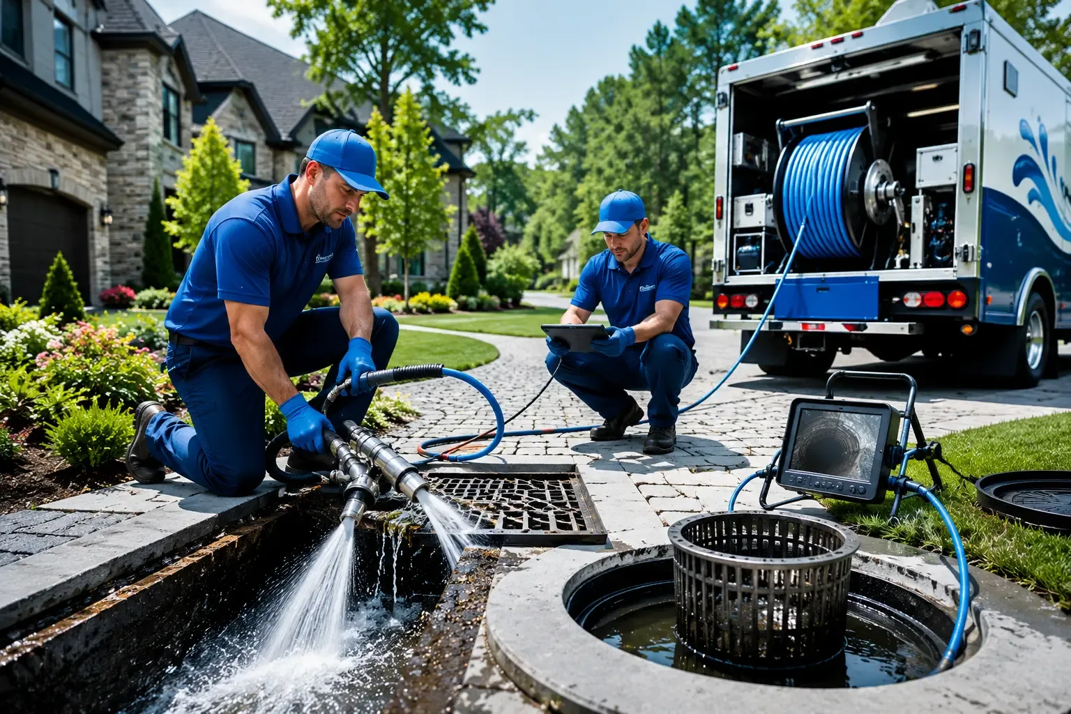 Local outdoor drain cleaning professionals in Bel Air, MD